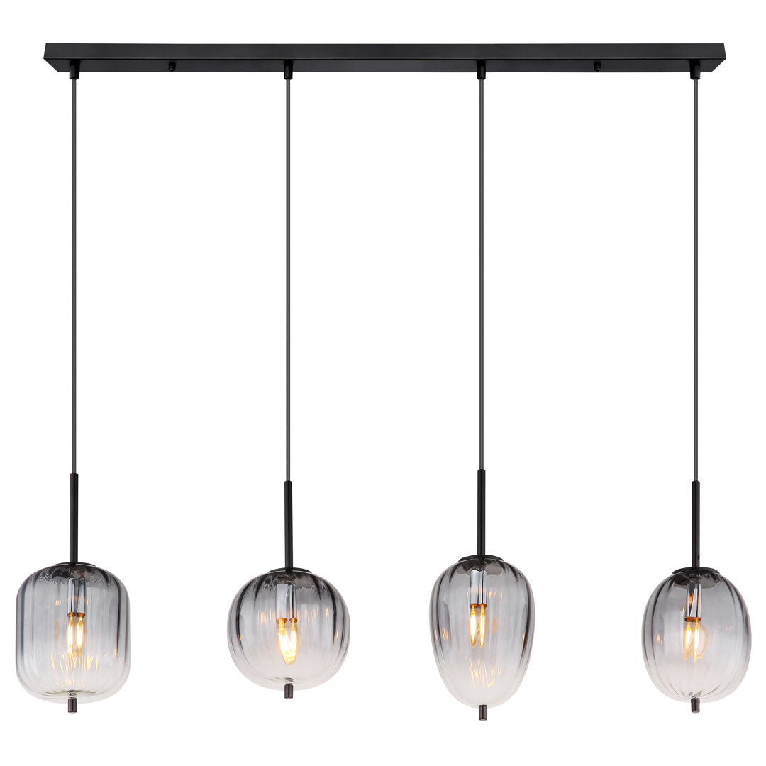 4 - Light Matte Black Pendant