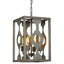 Balustrade 4 - Light Lantern Rectangle Pendant