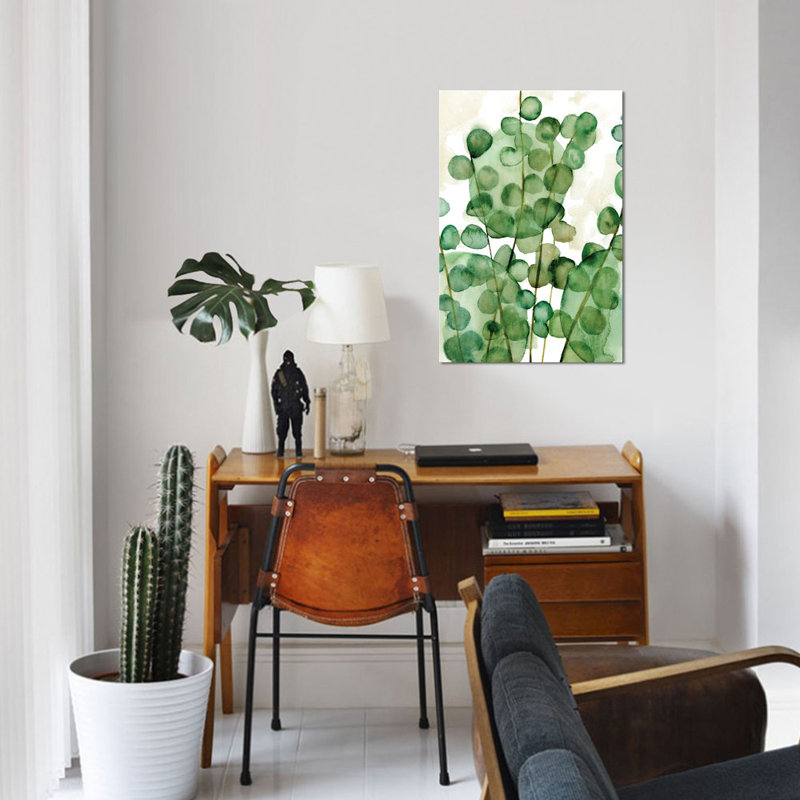 «Zanzibar Gem II», reproduction d'aquarelle sur toile tendue, H 12 po x l 8 po x P 0,75 po, Toile tendue, Pas de tapis