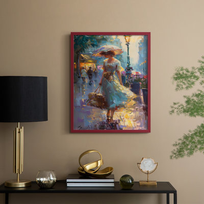 WOMEN Series DCCCXXI Framed Print - Solid Wood