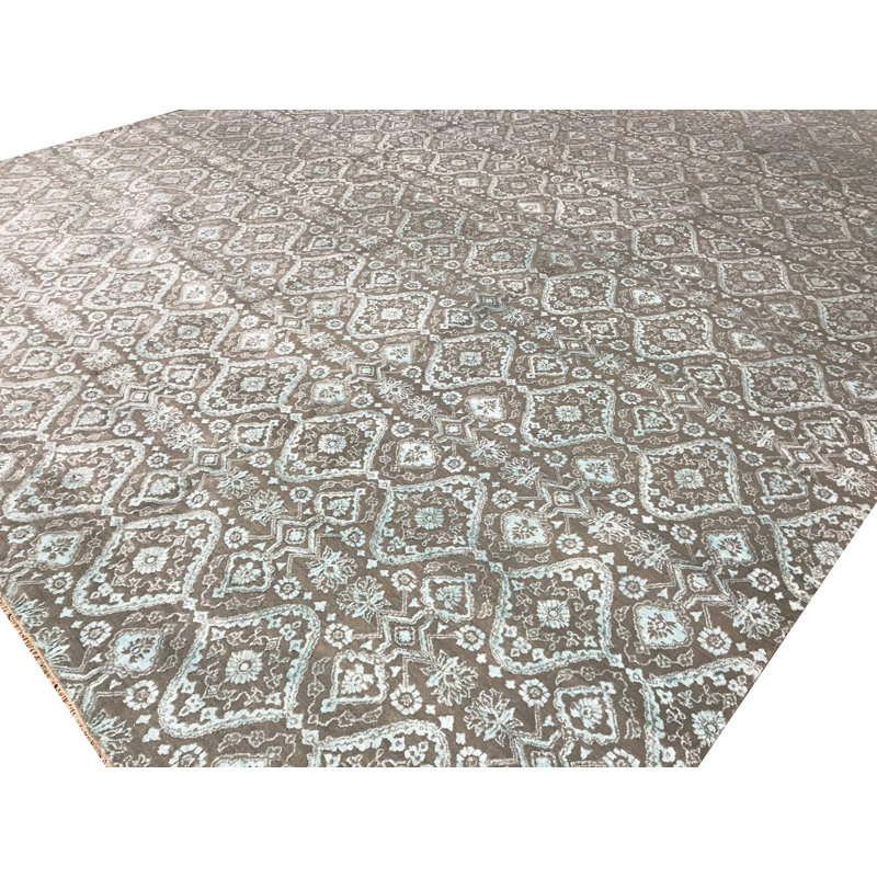 Brookhaven One-of-a-Kind Rectangle 12' X 15' Hand Knotted Area Rug