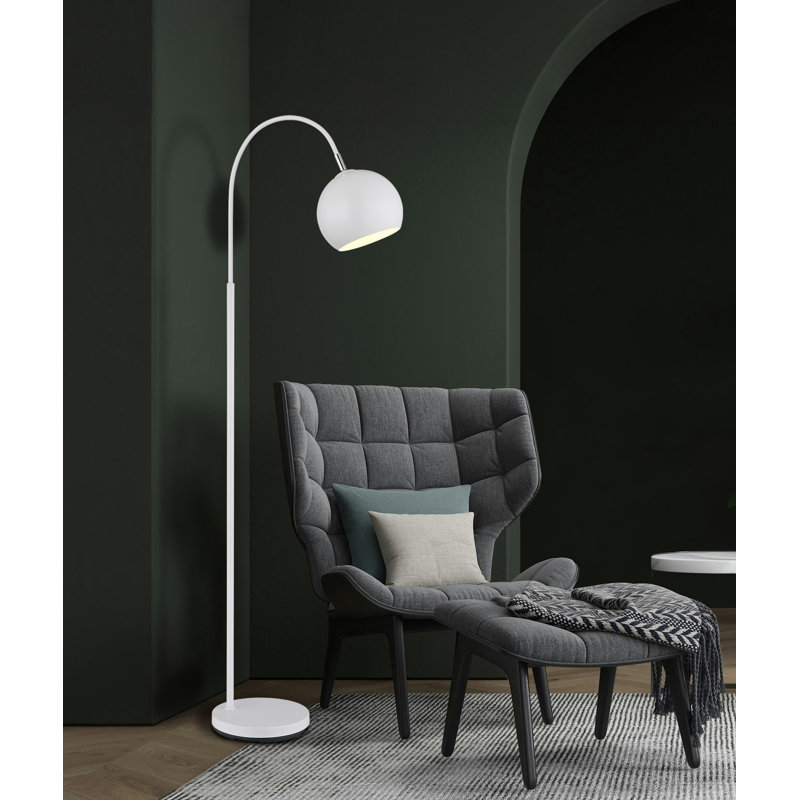 150cm Matte Novelty Floor Lamp, White