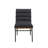 Aldrin Holzman Boucle Fabric Set Of 2 Dining Chair With Black Iron Legs-1227547556