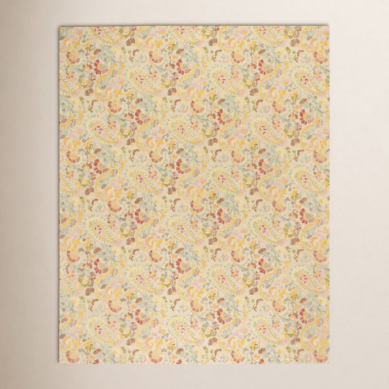Ines Multi Hand Micro Hooked Wool Rug, Rectangle 9'6" x 13'6"