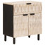 50cm W Solid Wood Bedside Table-444175302