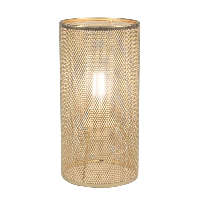 Onamia Metal Table Lamp, Gold