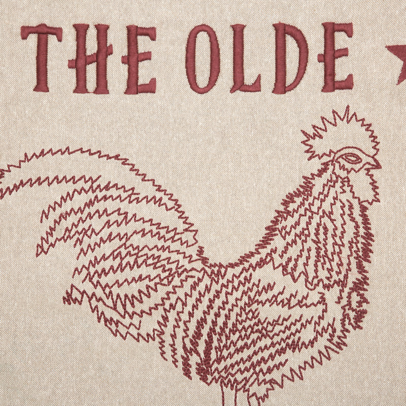 Coussin en coton Cider Mill Olde Rooster
