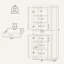 Grand garde-manger autoportant avec rangement (seulement grand garde-manger)-74863503