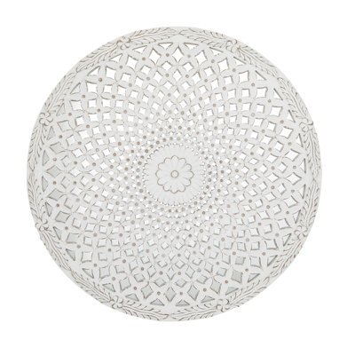 Wood Medallion Wall Décor