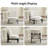 Teddy Armless Leisure Accent Chair-114309184-114309185