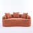 Chenille corail