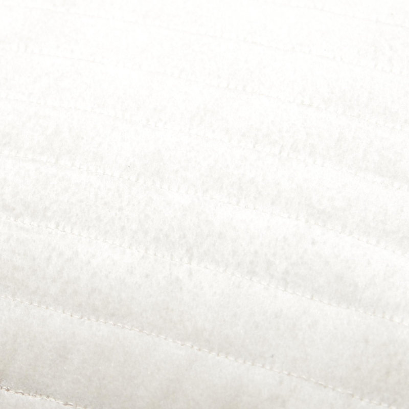 Coussin en coton Beyerne, Beige clair, Duvet, 18 po x 18 po