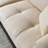 Creamy-white 100% Polyester Modular Sofa cushion Loveseat