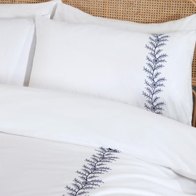 Cotton Blend Floral Duvet Cover Set