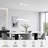 1 - Light Modern Linear Led Dimmable Pendant Light
