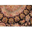 Tapis brun en laine à motif floral fait à la main Parkhill