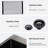 Drop In Kitchen Sink 25X22 Inch Gunmetal Black - 16 Gauge Stainless Steel For Efficient Drainage And A Comfortable Use