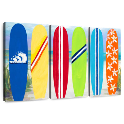 Planches de surf Senne sur la plage