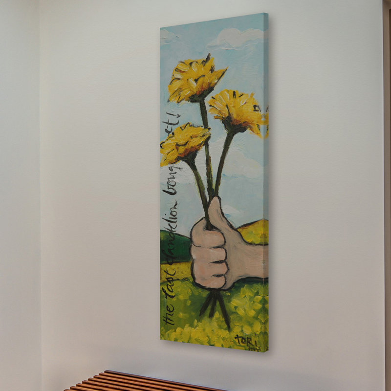 Wrapped Canvas Painting, 76cm H x 25cm W x 3.81cm D