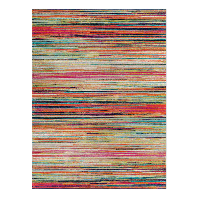 Analiese Striped Indoor Rug, Rectangle 9' x 12'