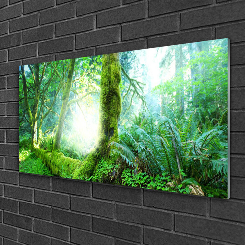Nature Forest - No Frame Print on Glass