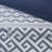 7 Piece Jacquard Comforter Set Navy