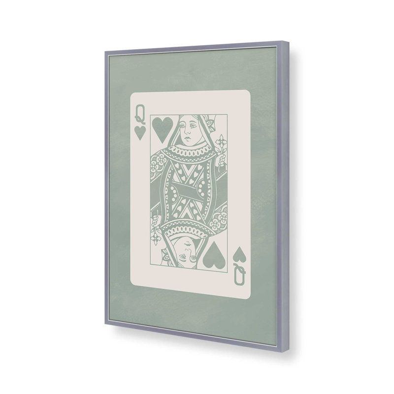 Imprimé carte grand sauge, Chrome poli, H 21,25 po x l 17,25 po