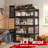 Meaghann 72" H Metal Adjustable Shelving Unit, 5-Tiers Heavy Duty Boltless Storage Shelves-170720117-179884375