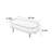 Solid wood coffee table, solid legs-107126710