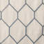 Geo Metallic Embroidery Polyester Modern Living: Ideal For Urban Space