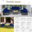 Amarjeet 6 - Person Patio Conversation Set with Cushions-621071548