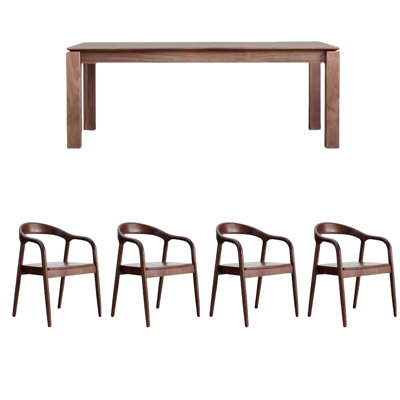 Solid Walnut Dining Table Sets.