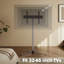 Meuble télé pour plancher Aokcos