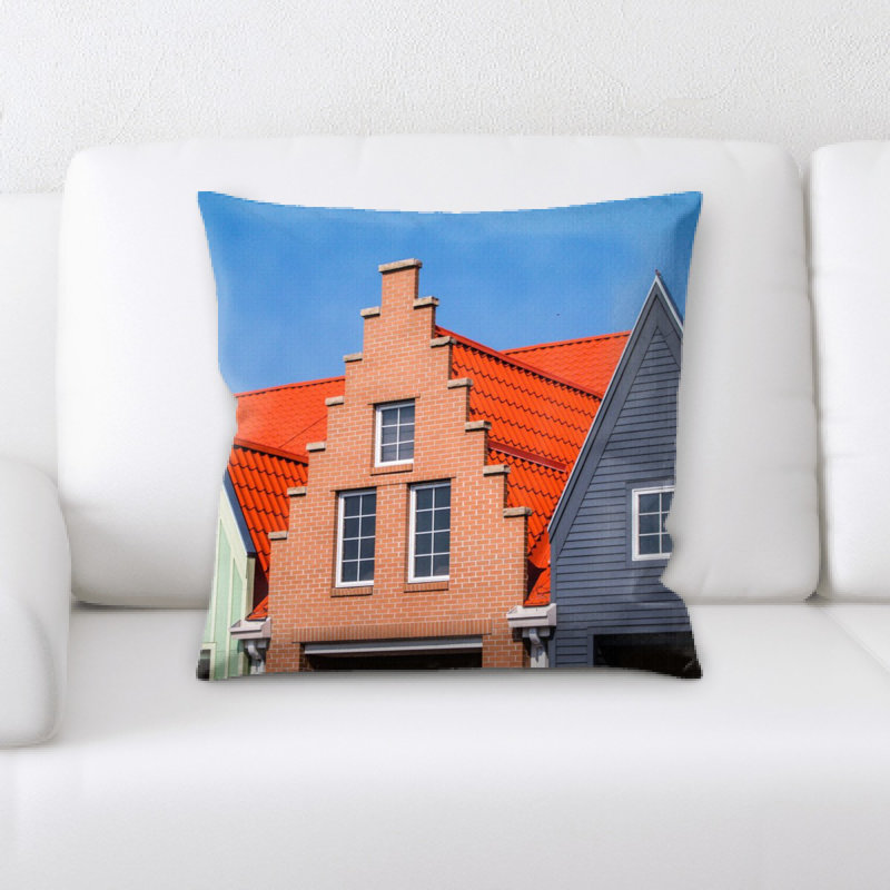 Coussin décoratif de couleurs vives