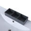 Ensemble de meuble-lavabo simple 18,1 po avec plateau en céramique Weismann-457522009