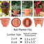 Jardinière ronde en plastique Classic Classic-1137656895-1137656894