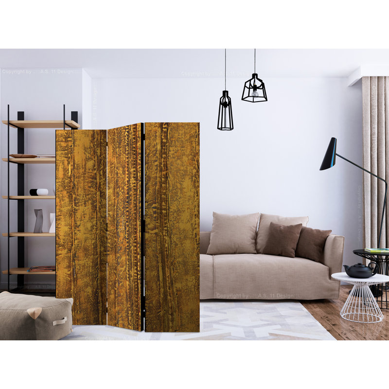 Geddes 172cm H Folding Room Divider, 3