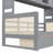 Wooden Daybed With 2 Drawers, and All-in-One Cabinet and Shelf-1208592596-1208592599