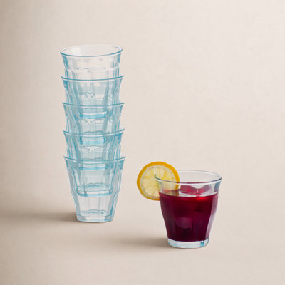 Veruca Ribbed Drinking Glass