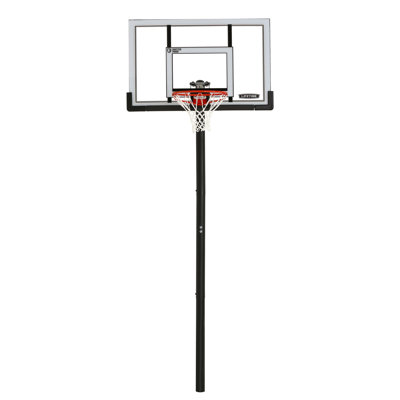 Lifetime Height Adjustable In-Ground Basketball Hoop (52" Polycarbonate Backboard)