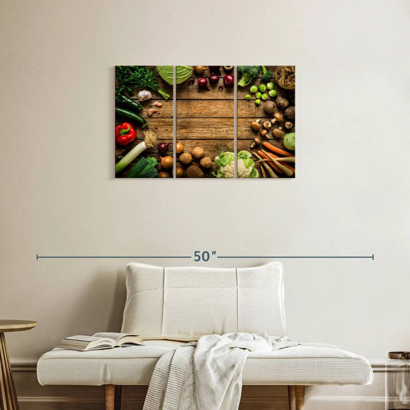 Yarlin Vegetable Feast, 20" H x 33" W