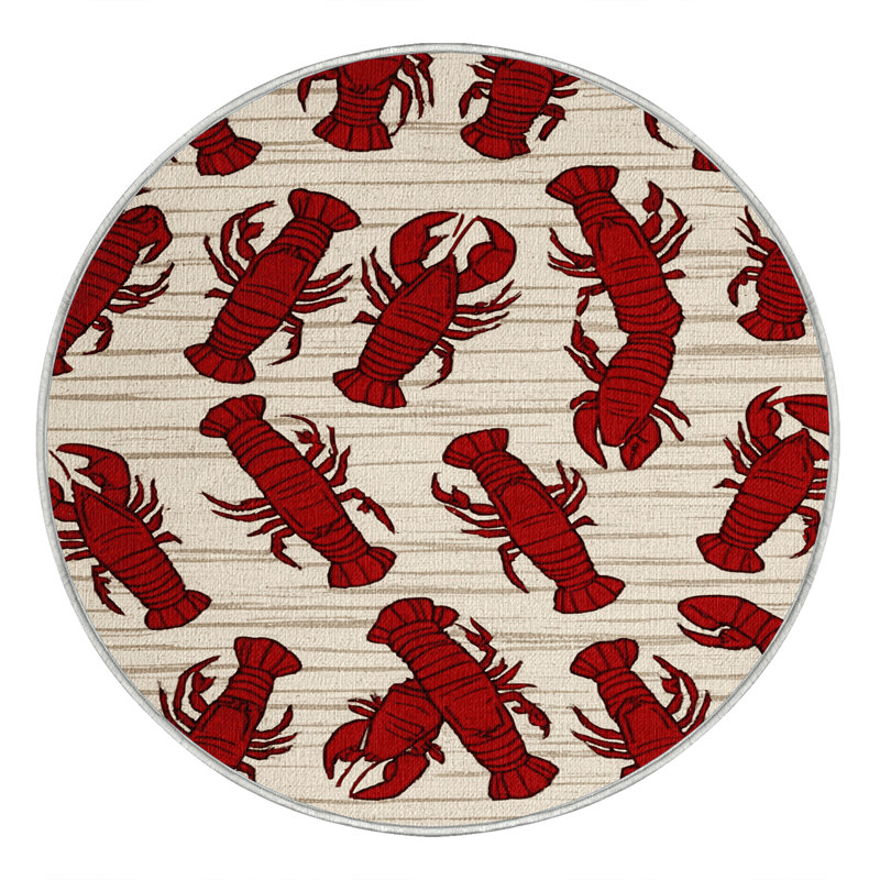  Tapis nautique lavable, Rond 7 pi