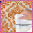Orange Damask Pattern Comforter-130505267