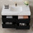 Modern Bathroom Vanity With Undermount Sink, Sintered Stone Top, Waterproof Multi-Layer Solid Wood, 4 Drawers, Free-Standing/Wall-Mounted