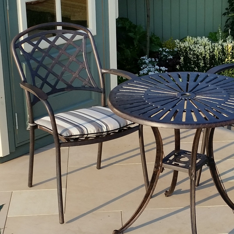 Broxden Elburn 2 Seater Bistro Set with Cushions