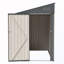 Remise Lean-To avec porte verrouillable-120590543