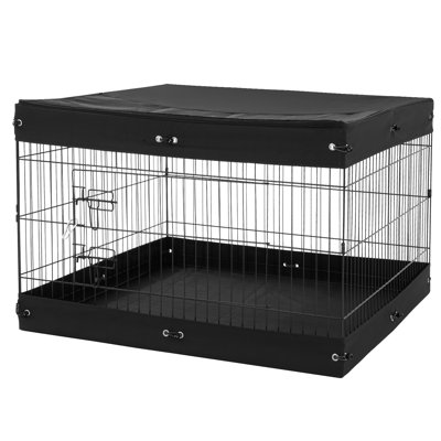 Foldable 4 - Panel Dog Exercise Pen, 36" X Size, 600d Waterproof , Suitable For Beagles And Playpen, Ideal