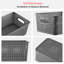 Paniers de rangement en plastique avec couvercle-1206312996