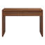 Bureau rectangulaire en noyer satiné de 48 po de large Deroche-55413428