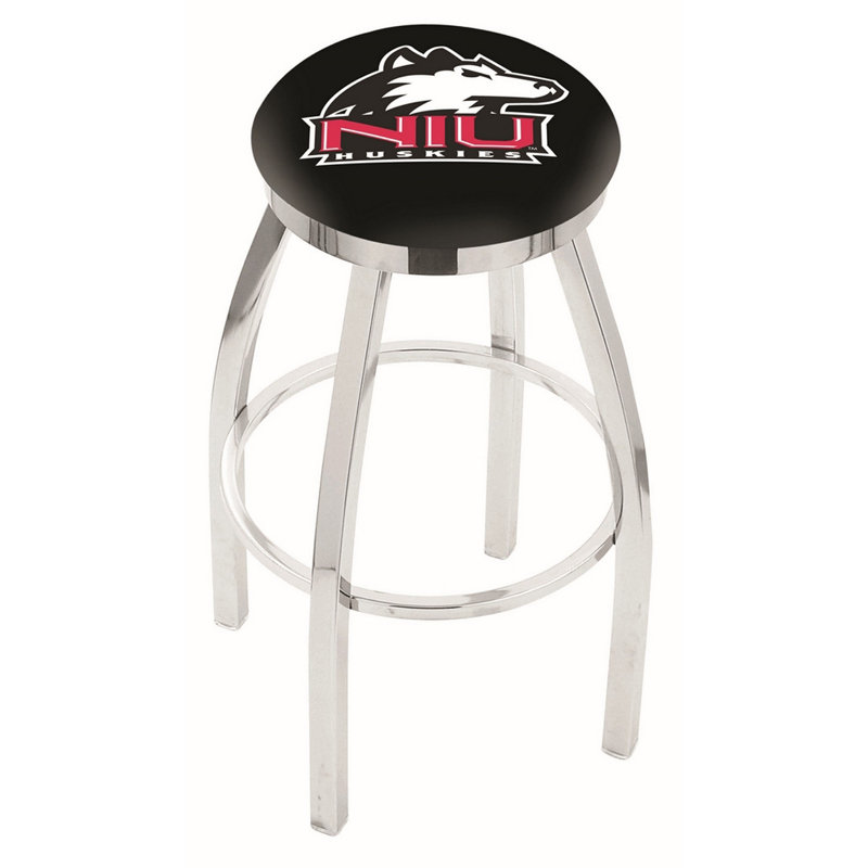 Tabouret de bar et de comptoir pivotant NCAA, Northern Illinois, Tabouret de bar (siège d'une hauteur de 30 po)